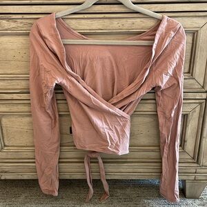 Lululemon Long Sleeve Wrap Top